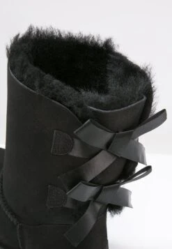 Ugg Bailey Bow - Classic Ankle Boots - Black -Trade INN 011720007043403f923f2eca89e4ee89