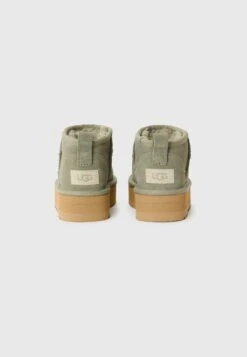 Ugg CLASSIC ULTRA MINI UNISEX - Classic Ankle Boots - Moss Green -Trade INN 03784df62aff4acbbcd5a0995726f228