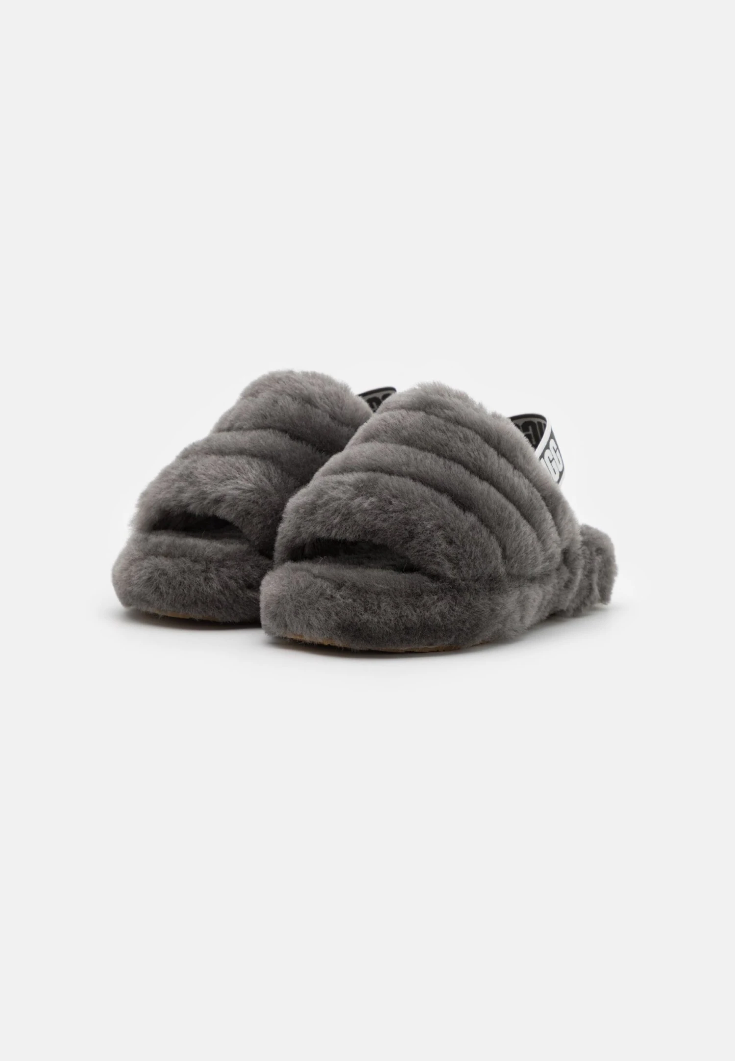 Ugg Fluff Yeah Slide - Sandals - Charcoal 4 Ugg Fluff Yeah Slide - Sandals - Charcoal - Image 2