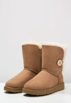 Ugg Bailey Button Ii - Classic Ankle Boots - Chestnut -Trade INN 0d831ea21d4945908a68e004740d54a1