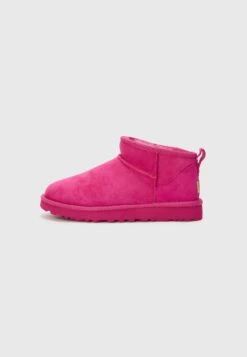Ugg CLASSIC ULTRA MINI - Classic Ankle Boots - Dark Peony