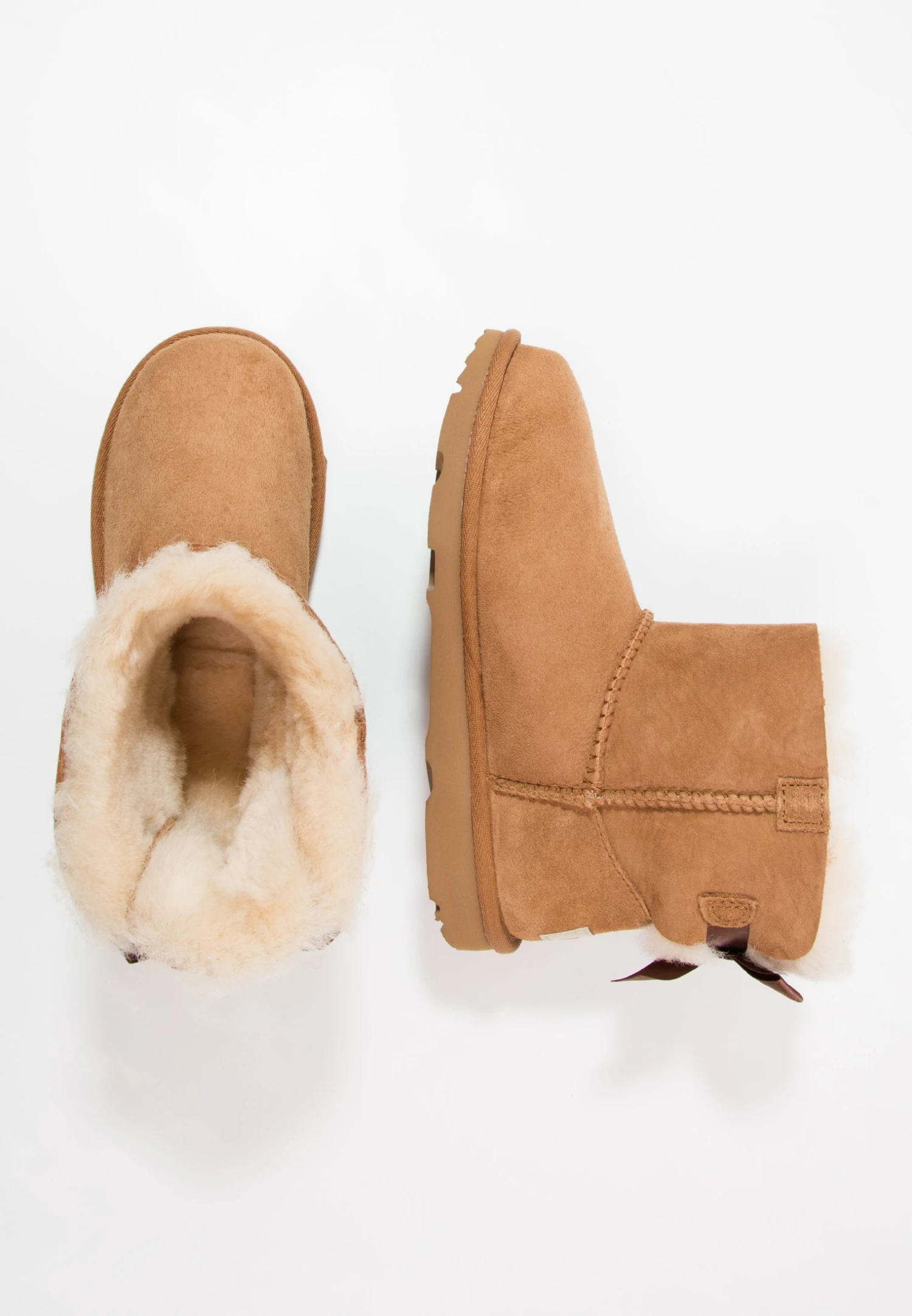 Ugg MINI BAILEY BOW II - Classic Ankle Boots - Chestnut 4 Ugg MINI BAILEY BOW II - Classic Ankle Boots - Chestnut - Image 2