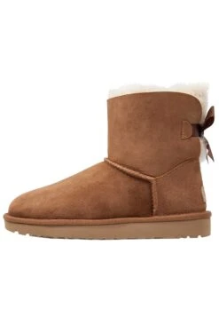 Ugg Mini Bailey Bow - Classic Ankle Boots - Chestnut -Trade INN 301e0e14e27b4114b86483e0f2d1ae8f