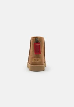 Ugg Classic Mini Logo Zip - Classic Ankle Boots - Chestnut -Trade INN 32018fa881d0416b9ff8c56586cf1ca5