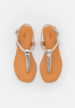 Ugg Madeena - T-Bar Sandals - Silver Metallic 13 Ugg Madeena - T-Bar Sandals - Silver Metallic -Trade INN 40450ff5d0c6471ab92a7b34e86189ba