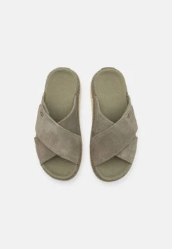 Ugg GoldenstarCross Slide - Mules - Moss Green -Trade INN 448489591ddb4cbf9f2479eb570dcfb6