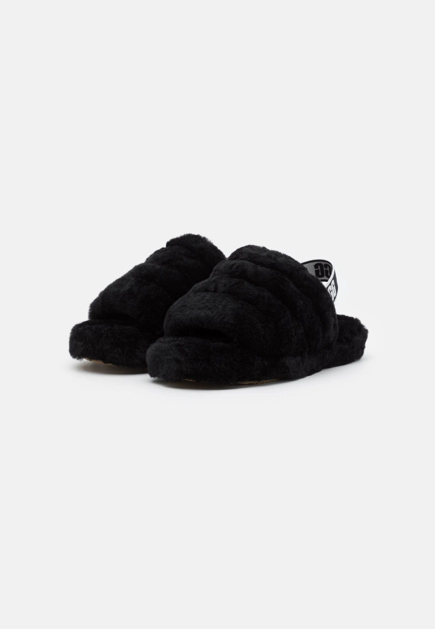 Ugg Fluff Yeah Slide - Sandals - Black 4 Ugg Fluff Yeah Slide - Sandals - Black - Image 2