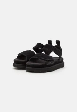 Ugg Goldenstar - Platform Sandals - Black -Trade INN 640d8041915d4deaab820b9247a25609