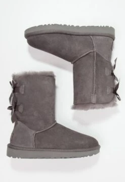 Ugg Bailey Bow - Classic Ankle Boots - Grey -Trade INN 683e56e11a764f699e03030e0235c039