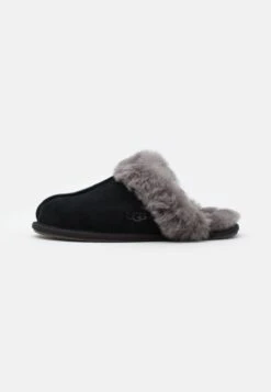 Ugg Scuffette - Slippers - Black/Grey -Trade INN 68946d061087433ea09fbb93c76fcd89