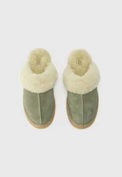 Ugg DISQUETTE - Slippers - Moss Green/muted Brass -Trade INN 69605ca151b14caaa6e49ae0d89cf2d0