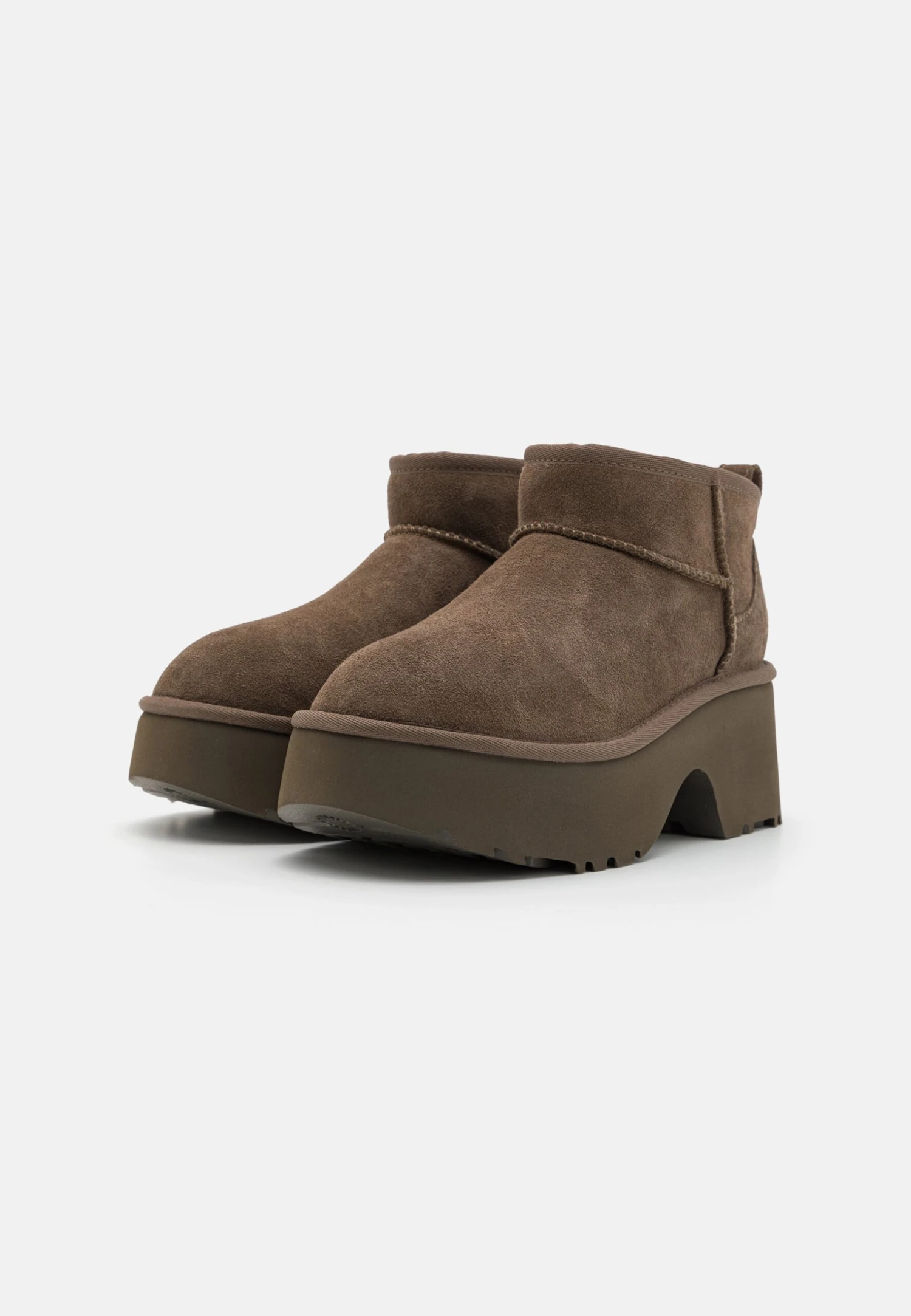 Ugg CLASSIC ULTRA MINI - Ankle Boots - Hickory 6 Ugg CLASSIC ULTRA MINI - Ankle Boots - Hickory - Image 4