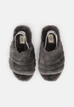 Ugg Fluff Yeah Slide - Sandals - Charcoal 11 Ugg Fluff Yeah Slide - Sandals - Charcoal -Trade INN 9fe4483f55ee43dba0995e7dbe95b8a7