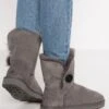 Ugg Bailey Button Ii - Classic Ankle Boots - Grey -Trade INN be191621775b46c5b2a3b9426a75e727