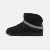 Ugg CLASSIC MINI CRESCENT - Ankle Boots - Black -Trade INN ce5b2e4912e24460b55f5edcf2188767