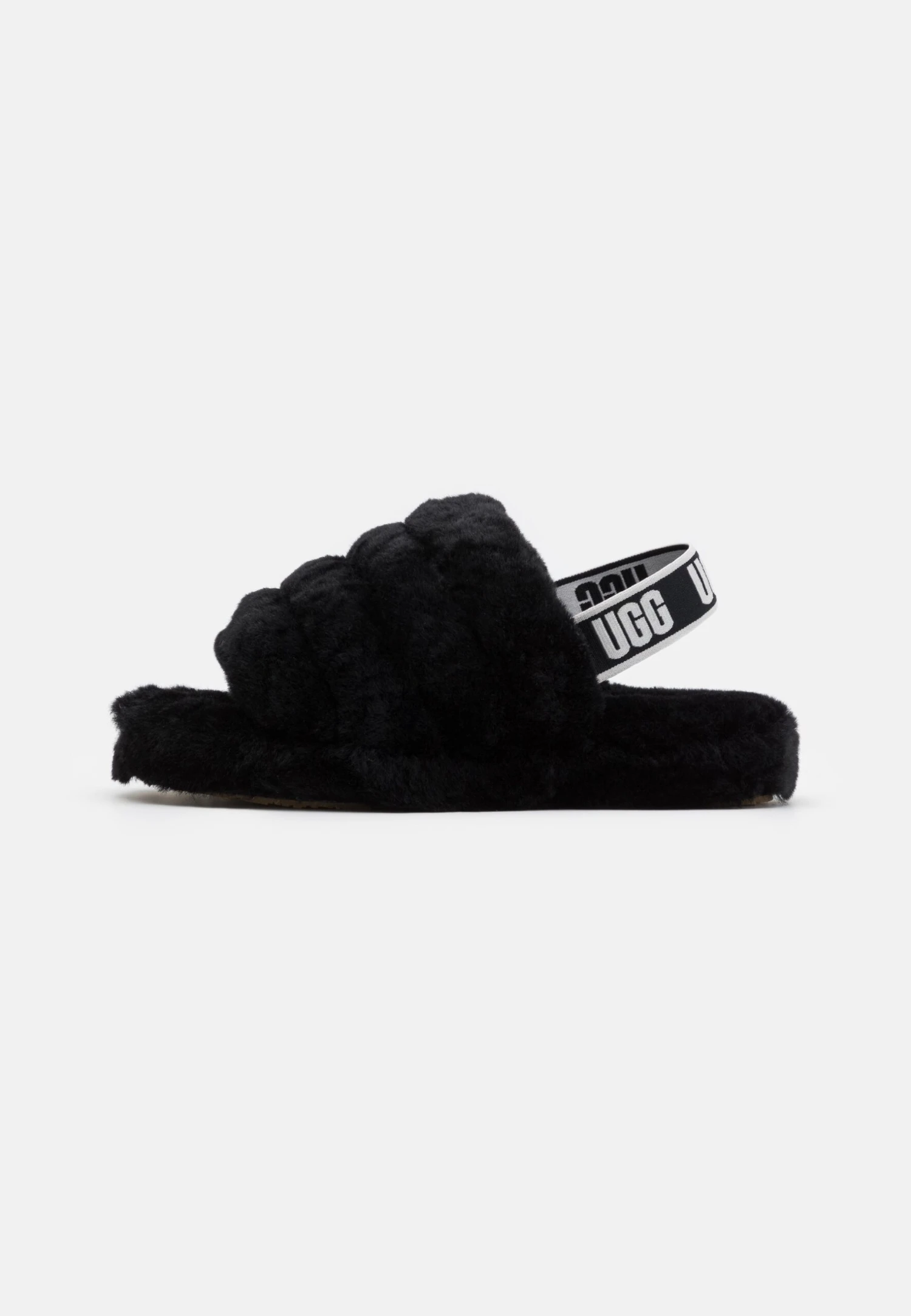 Ugg Fluff Yeah Slide - Sandals - Black 3 Ugg Fluff Yeah Slide - Sandals - Black