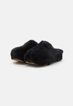 Ugg Fuzz Sugar - Heeled Mules - Black -Trade INN d31c8125751c464faf5ce6abb9e3e870