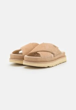 Ugg GoldenstarCross Slide - Mules - Driftwood -Trade INN ed30828b12494253a7ff0b9e4300ec00