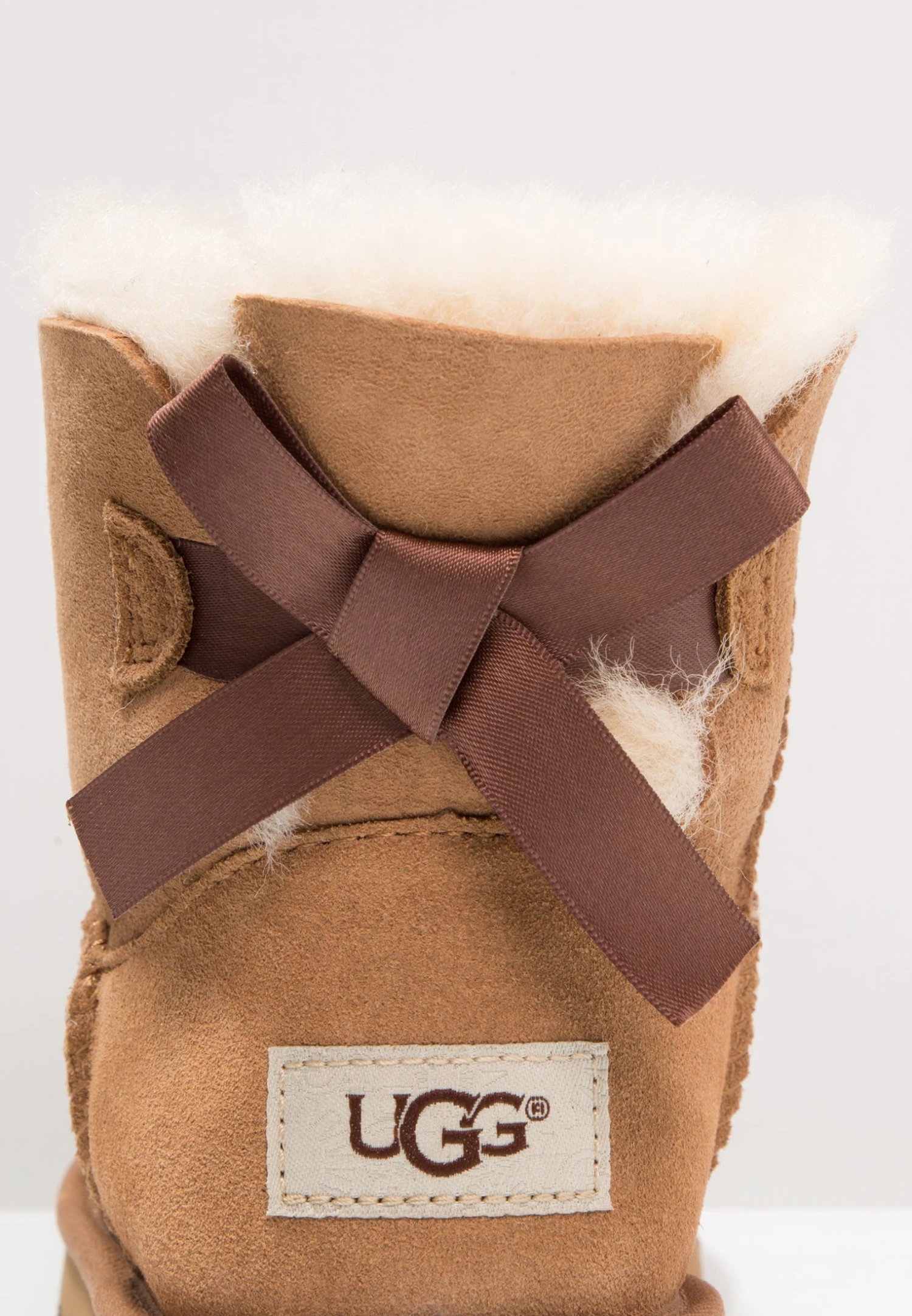Ugg MINI BAILEY BOW II - Classic Ankle Boots - Chestnut 8 Ugg MINI BAILEY BOW II - Classic Ankle Boots - Chestnut - Image 6