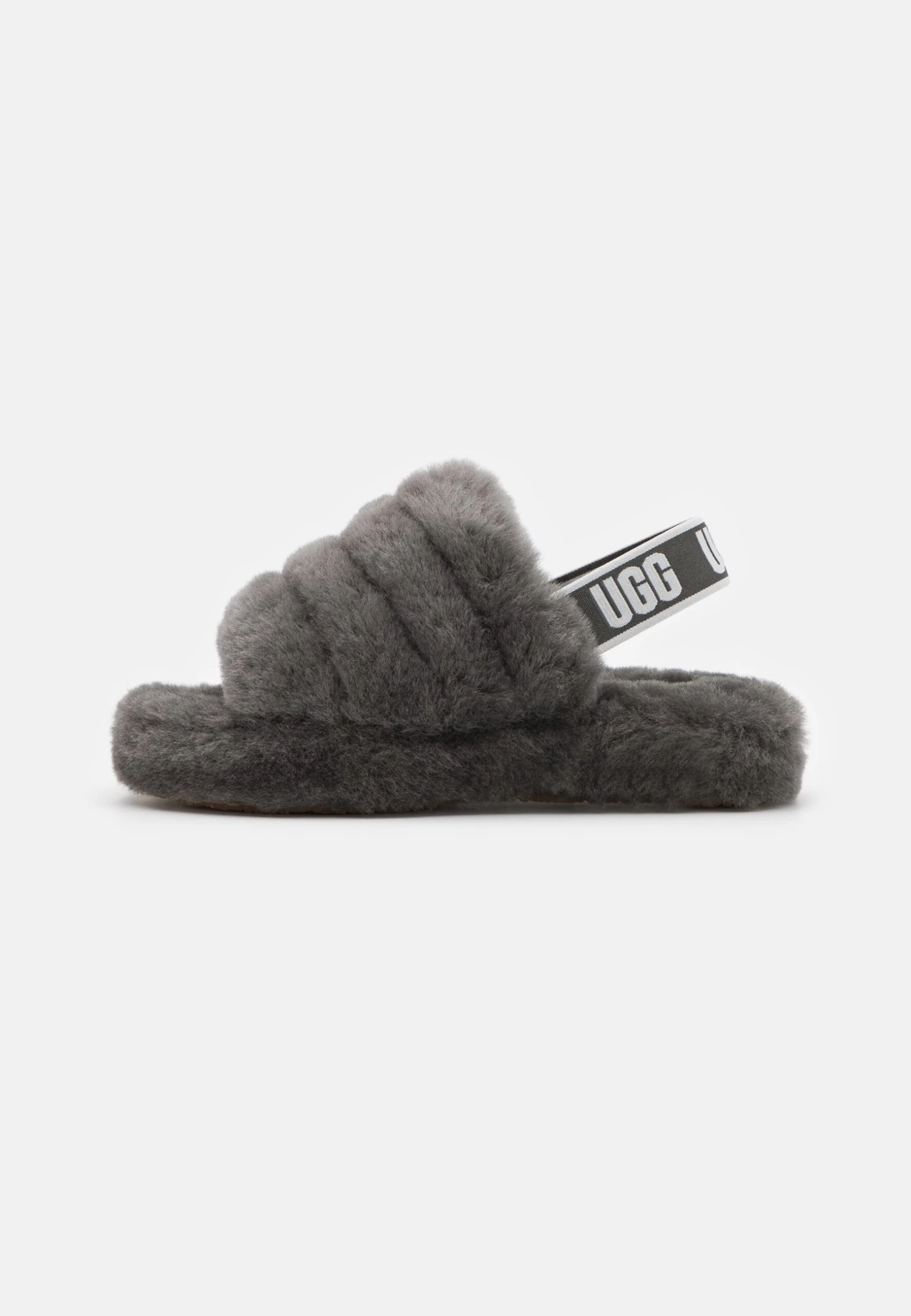 Ugg Fluff Yeah Slide - Sandals - Charcoal 3 Ugg Fluff Yeah Slide - Sandals - Charcoal