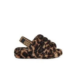 Ugg Fluff Yeah Slide Panther Print Slippers